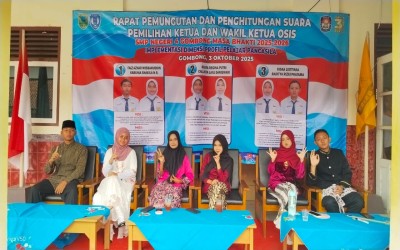 Belajar Demokrasi Melalui Pemilihan Ketua dan Wakil Ketua OSIS 2025-2026