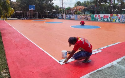 Tingkatkan Prestasi, SMP Negeri 4 Gombong Revitalisasi Lapangan Futsal