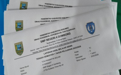 SMPN 4 Gombong bagikan Asesmen Tengah Semester Ganjil Tahun Ajaran 2025/2026
